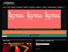 Tablet Screenshot of dirtyhertz.com